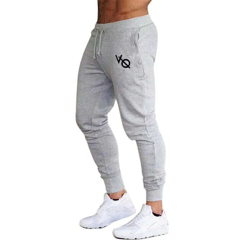 2024 Spring and Autumn New Foreign Trade Men\'s Casual Pants New Slim Fit Sports Pants Running Breathable Sports Pants