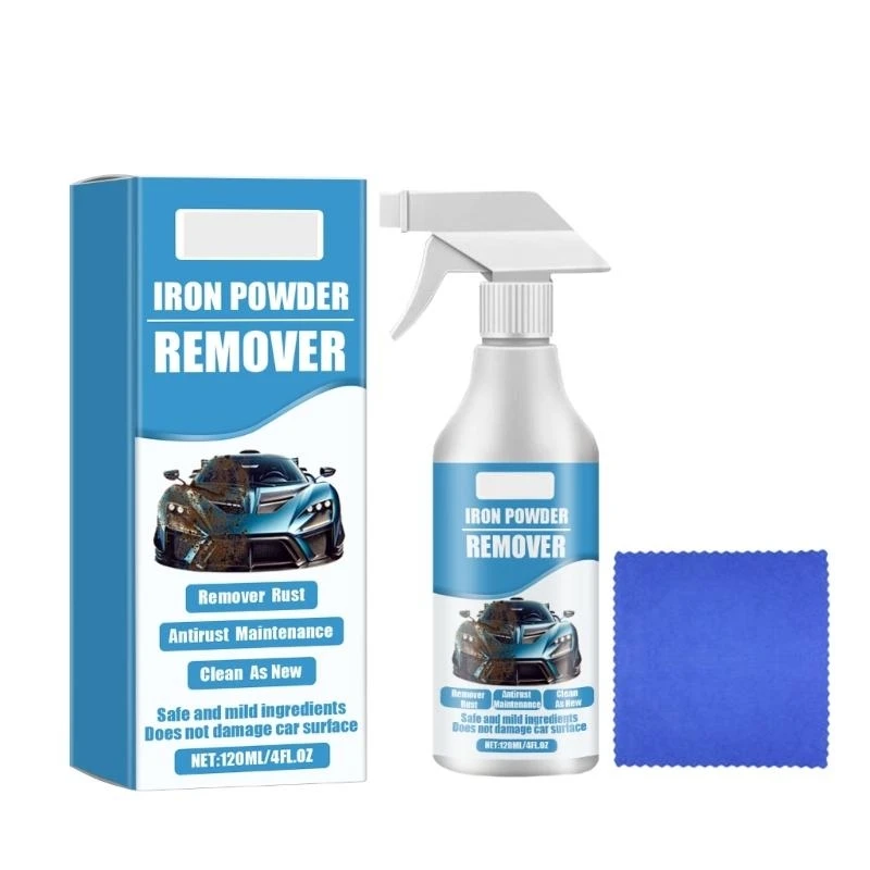 

Car Rust & Iron Particle RemoverSpray, 2025 Upgrade Rust Remover for Metal, Rust RemoverSpray for Removing Rust and Iron
