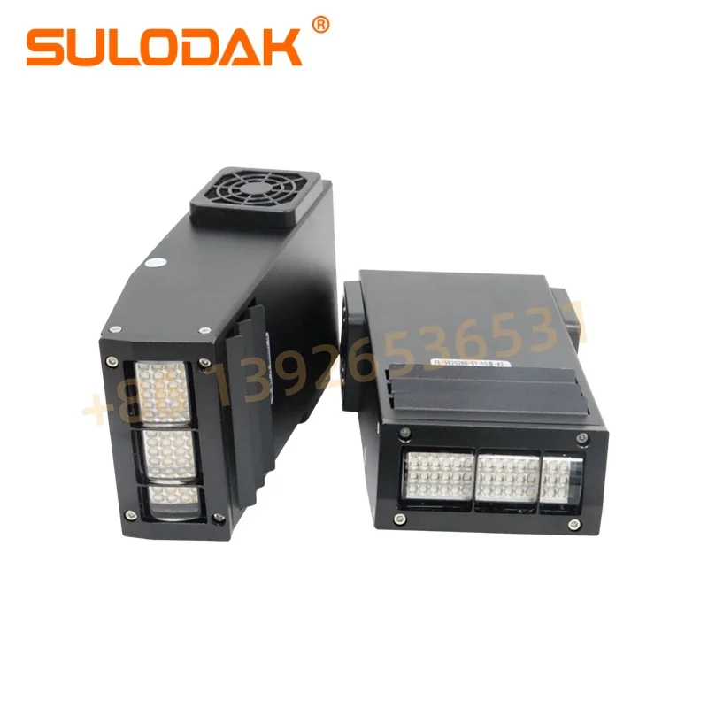 Fan Cooled 150W UV LED Curing Lamp UV Flatbed Printer Led Uv Lamp 395nm Segmented Control Led Curing Lamp for Digital Printing