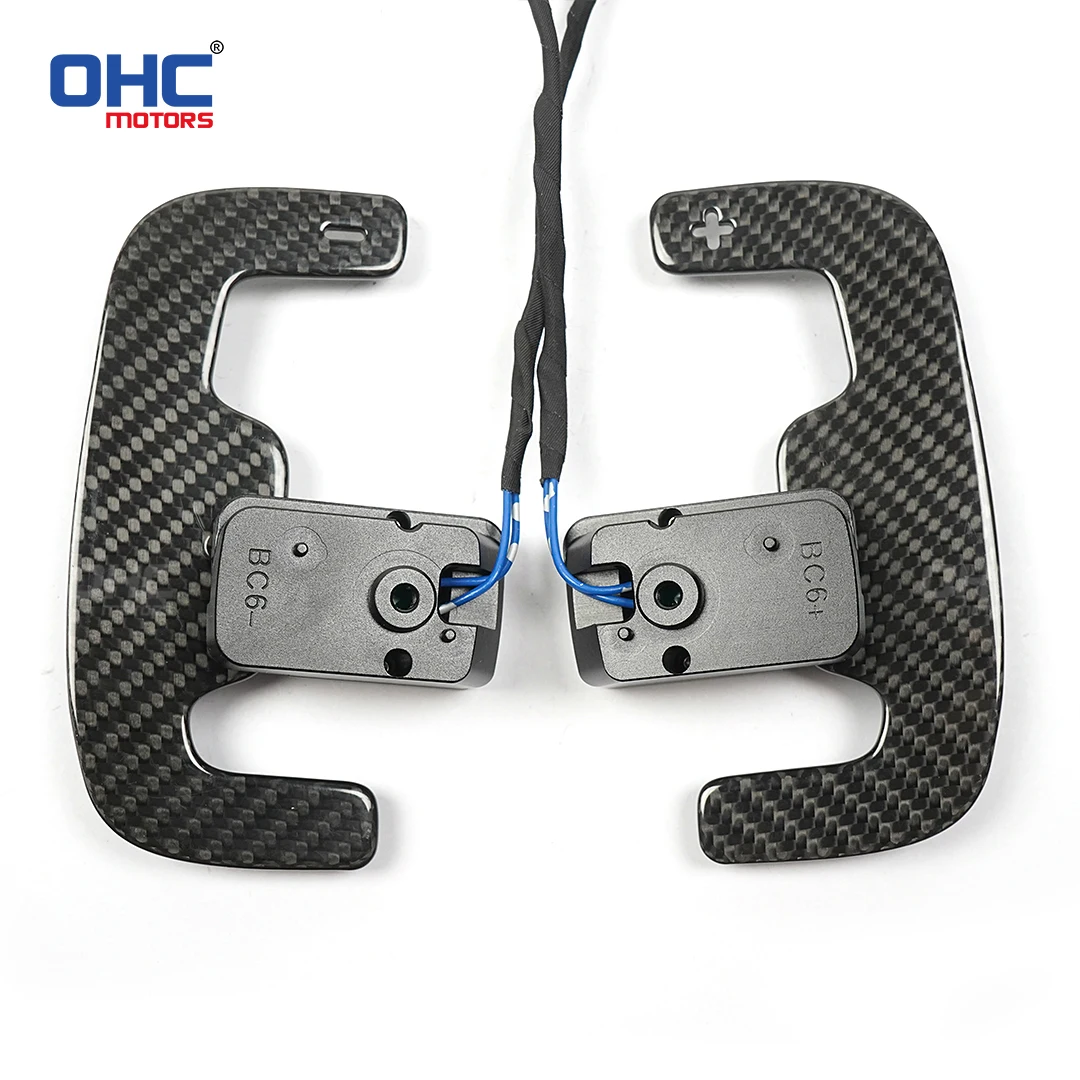 

OHC Glossy Carbon Fiber Magnetic Paddle Shifters For Mercedes Benz C-Class 2021-2022 W206 W213 W214 CLS/AMG (2022)