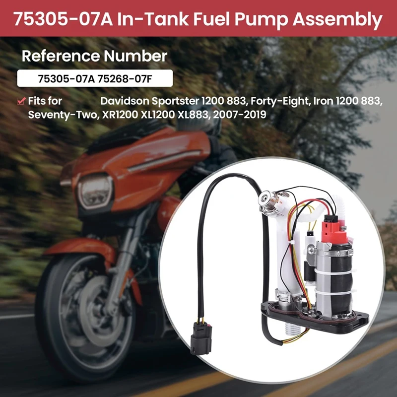 A49I-75305-07A Motorcycle Pump Assembly for 1200 883 2007-2019