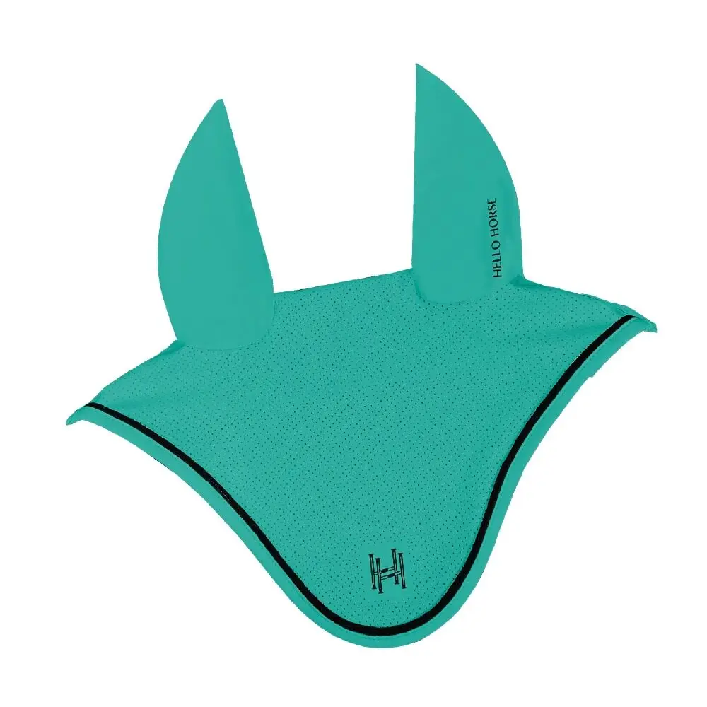 Hello Horse Horse Ear Bonnet Noise Reduction For Jumping Competition Breathable Mesh Multi Color Simple Equestrian Equipment