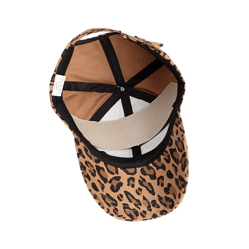 Gorra de béisbol con estampado de cebra y leopardo para hombre y mujer, gorro de Hip Hop con estampado Animal, ajustable, Unisex