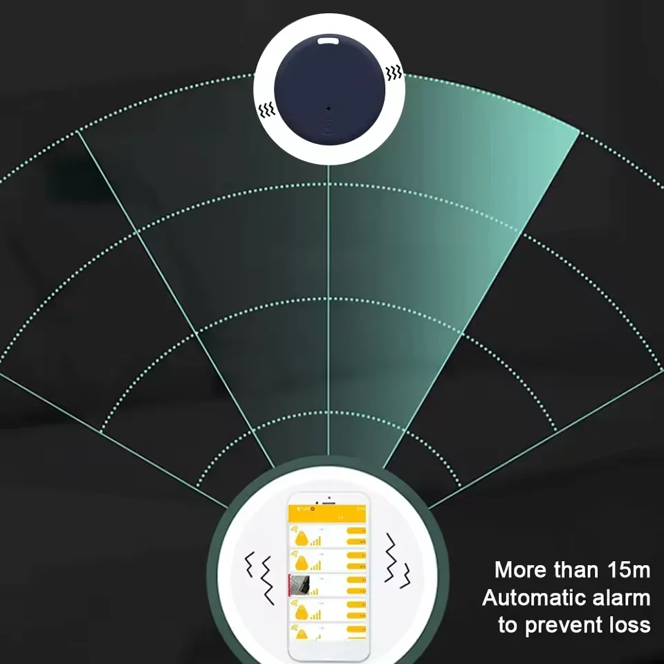 Xiaomi Mini 5.0 Anti-Lost อุปกรณ์ GPS Bluetooth Tracker Air แท็กสัตว์เลี้ยงผู้สูงอายุเด็กกระเป๋าสตางค์ติดตามสําหรับ IOS Android สมาร์ท Locator ﻿