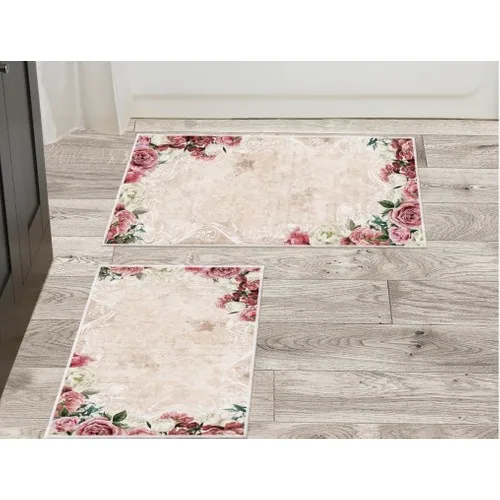 Land Of dowry Azalea 2'li Bath Mat Pad