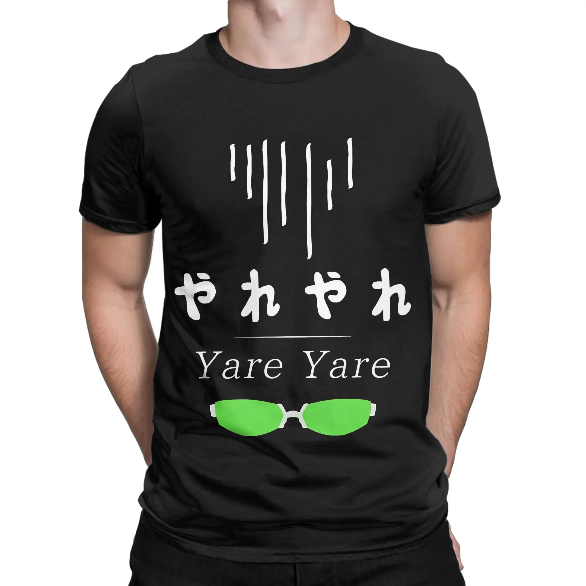 Yare Yare Classic Saiki Kusuo Funny 100% Cotton T-Shirt Tees Tops For Men