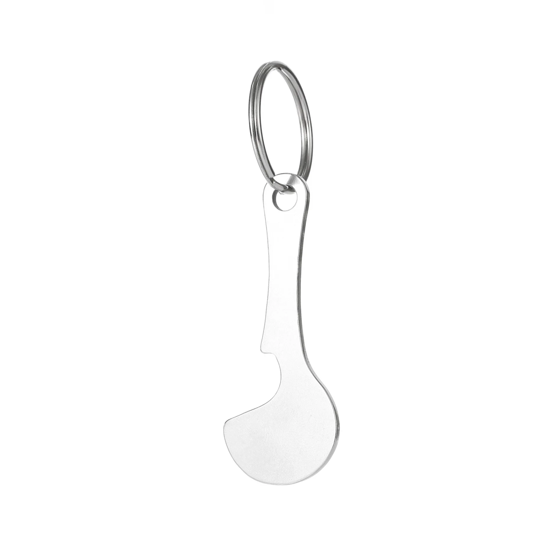 Customized Stainless Steel Keychain Cart Shopping Token Trolley Coin Quarter Grocery Superm arket Holder Keyring  Wholesale
