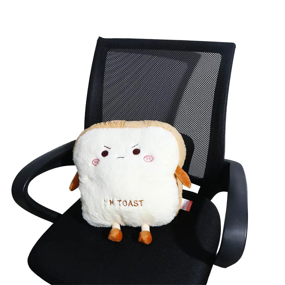 Toys Simulation Toast Bed Cushion   Home Decoration Sleep Pillow  Bread Pillow Warm Hand Pillow Stuffed Cushion