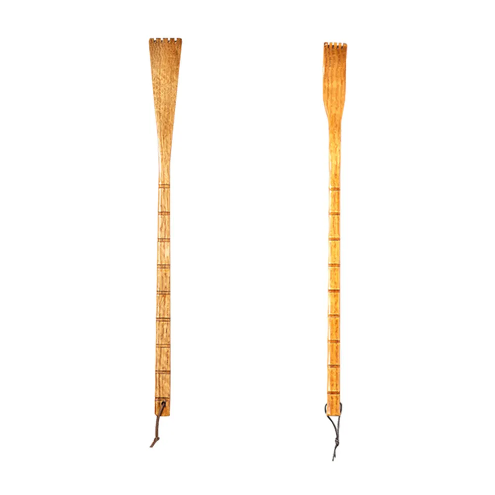 

1Set Bamboo Back Scratchers Long Handle Wooden Scratcher Claw Effective Itching Relief Comfortable Back Massager Tool
