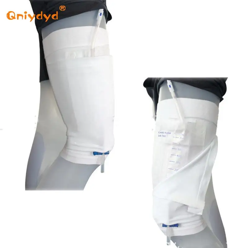 Sleeve Urine Bag Leg Thigh/calf Holder Washable Breathable Catheter Elastic Band Urine Drainage Bags Strap Holder