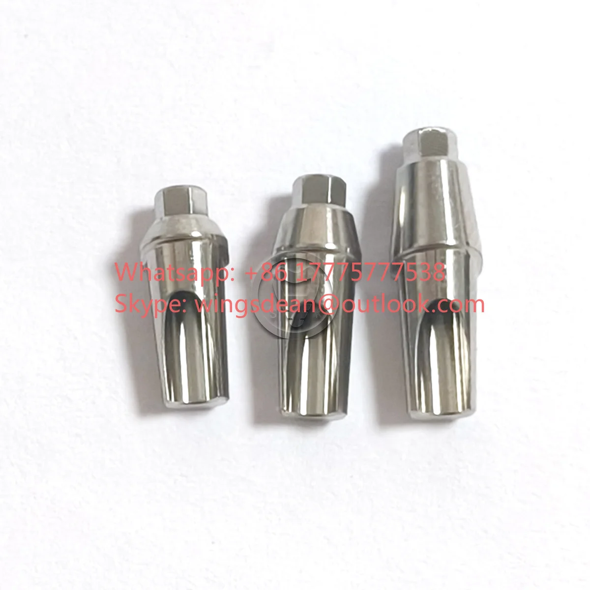 

MIS Compatible Seven Anatomic Angled Cemented Abutment 10 Degree Angled Abutment Platform Narrow