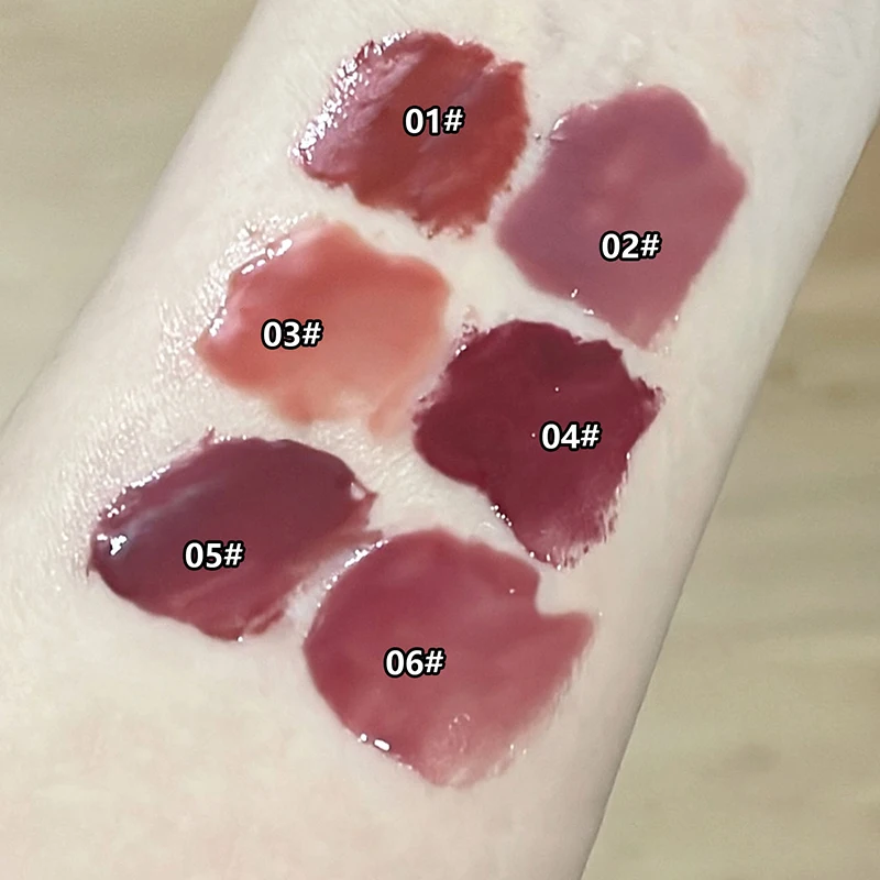 Hidratante Lip Glaze, Seal Lip Glaze, Água Espelho Batom, duradoura e não-desbotamento, Jelly Beep