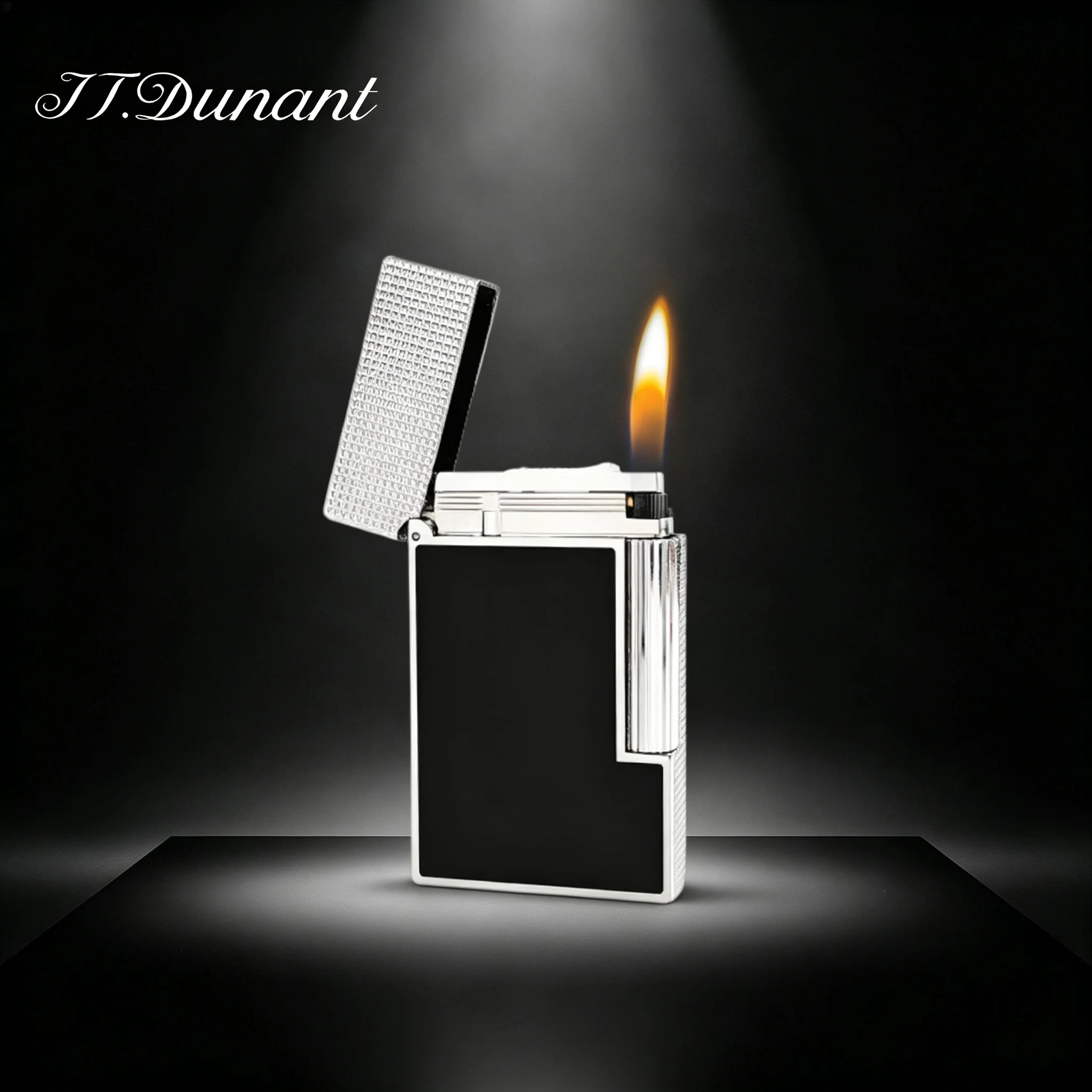 JT.Dunant Lighter Paint Design Lighter Gas Lighter Features a Loud and Clear Sound Father's Day Gift