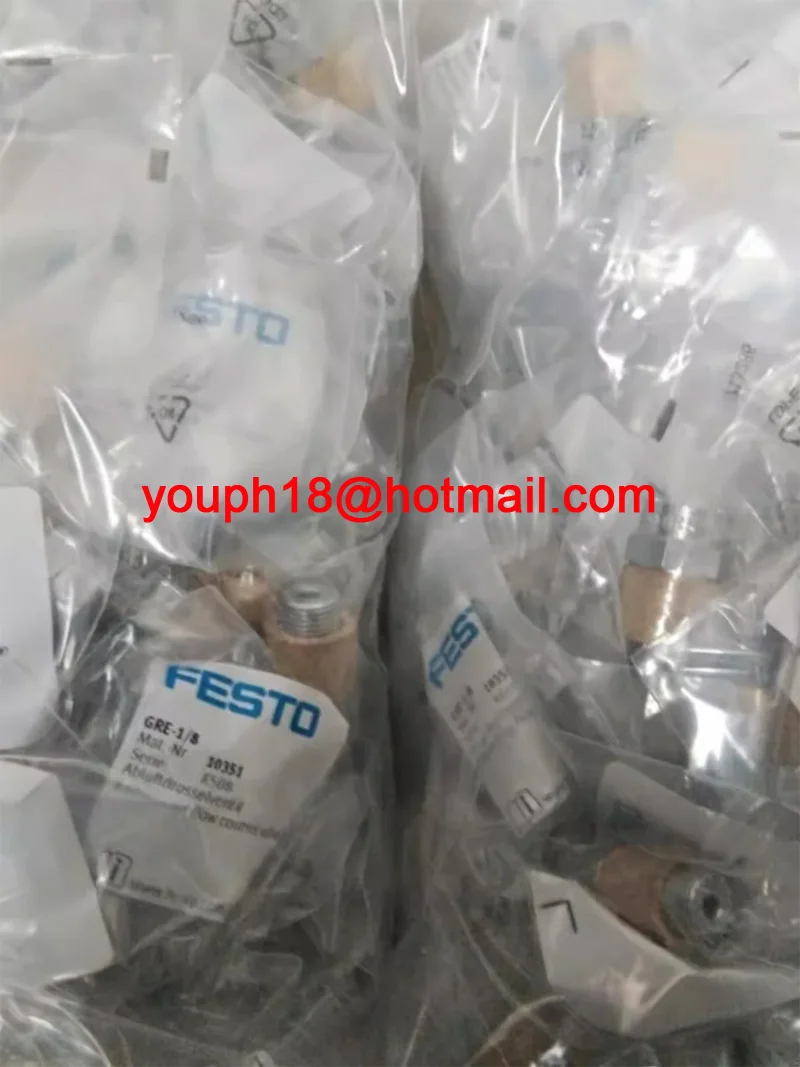 FESTO Original GRE-1/8 10351 Exhaust air flow control valve