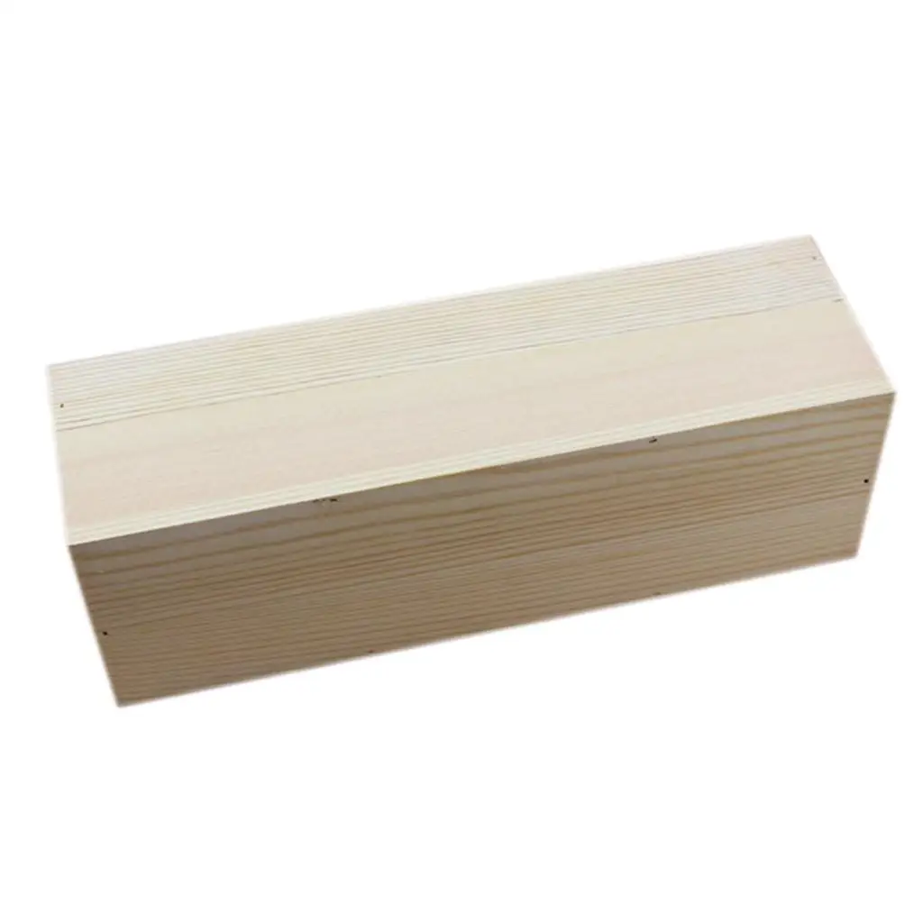 

Silicone Soap Molds Rectangle Wooden Box Large Soap Container Kit for Natural Handmade and Decorative Soap Making Supplies