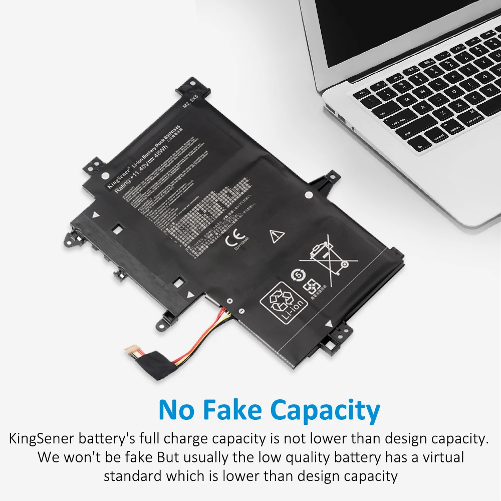 KingSener Genuine B31N1345 Laptop Battery for ASUS TP500 TP500LA TP500LN TP500LB 0B200-00990100 Series 11.4V 48WH