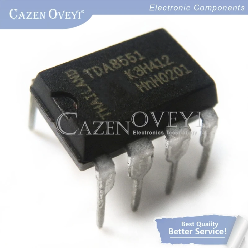 5 unids/lote TDA8551 8551 RX3152 3152 CP1005D CP1005 DS1621 1621 DIP-8