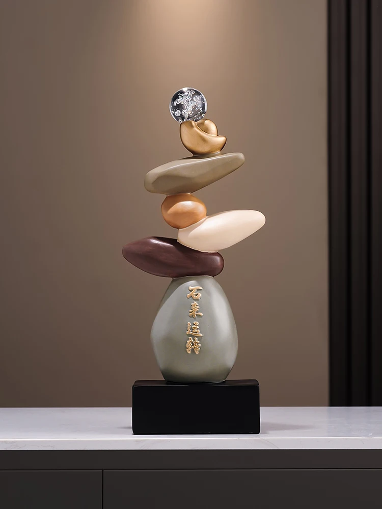 

Statuette Stone Brings Good Luck Ornaments,Living Room Foyer,TV Cabinet,Office,Study Decoration