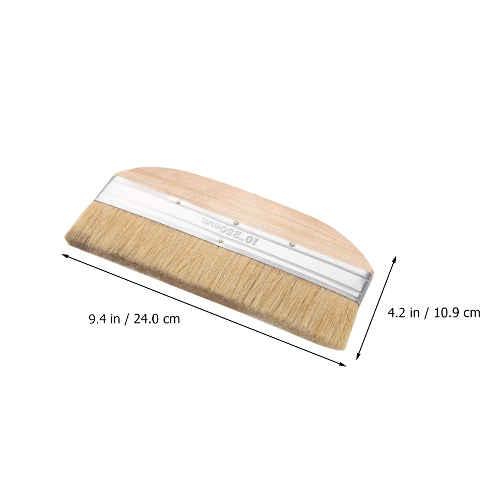   فرشاة ذات شعيرات بمقبض خشبي، لوحة تنظيف منزلية، متعددة الأغراض، إزالة الغبار، متعددة الوظائف