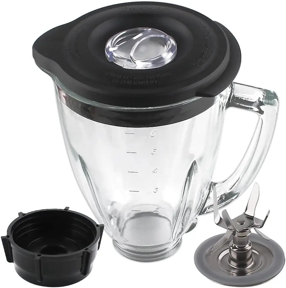

Replacement Parts 6-Cup Glass Jar With Blade, Compatible With Oster Blenders