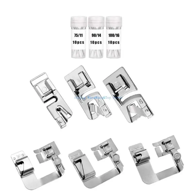 Molf Presser Foot Set Máy may Máy may Máy may cho máy công nghiệp và thích ứng với nhiều loại vải