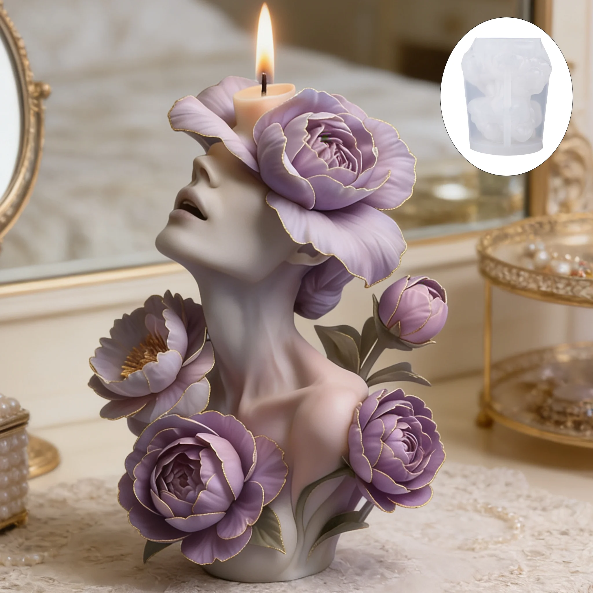 Purple Peony Goddess Candle Mo - Scented Candle Luxury recension och pris