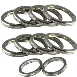 10PC Motorcycle Exhaust Pipe Header Gasket For Motorbike Dirt ATV Street Scooter Vintage Motocross