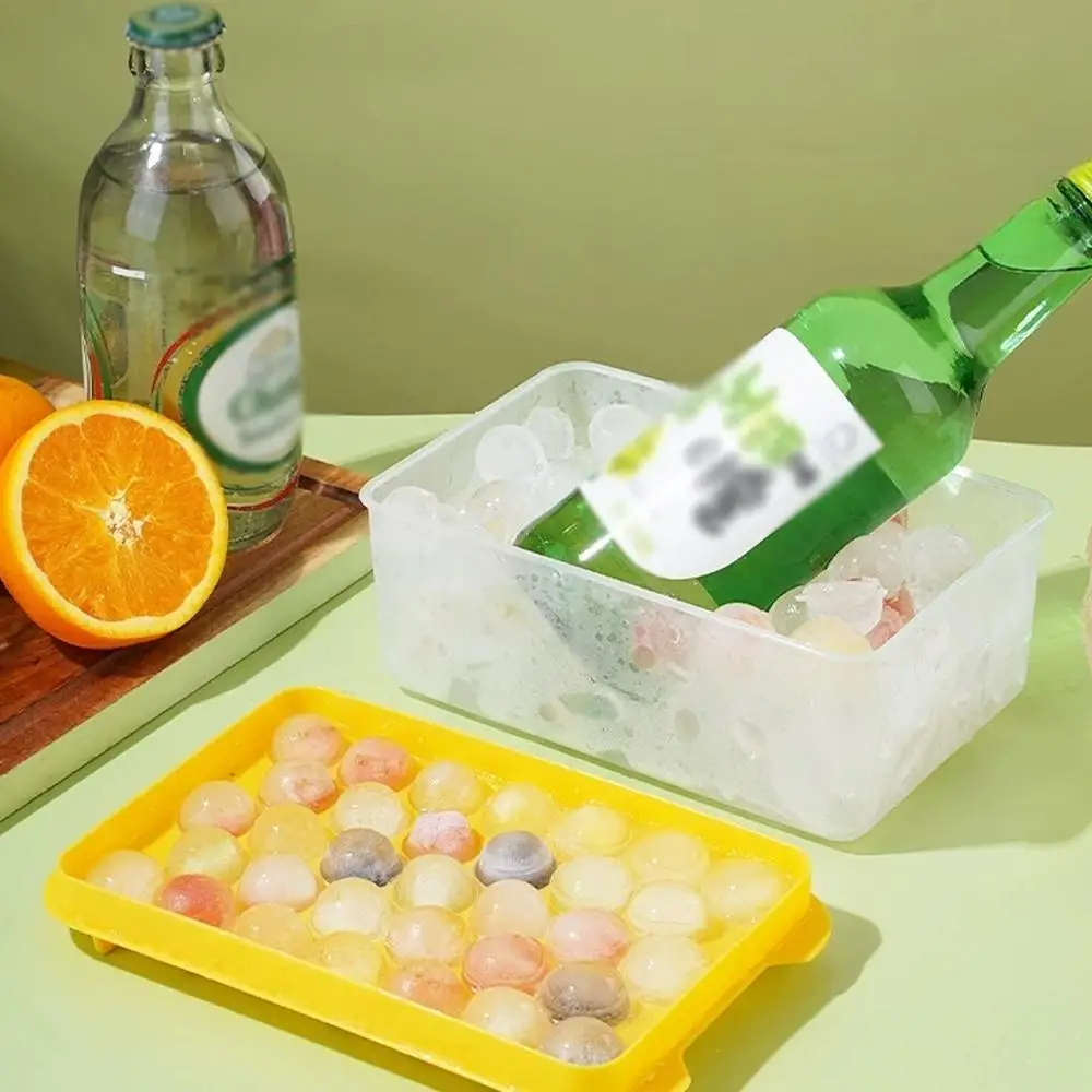 Eiswürfelform-Set in Lebensmittelqualität, großes Fassungsvermögen, 3-teiliges Design, einfaches Entformen für Cocktails, Kaffee, Saft, hohe und niedrige Temperaturen