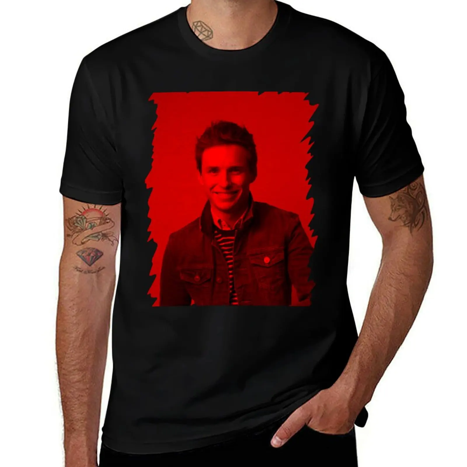 

t for shirt graphic shirt casual Celebrity man man t shirts Eddie t T-Shirt - cotton man Redmayne
