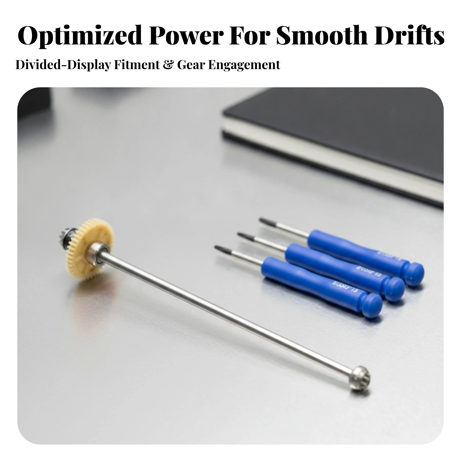 RC Car Axle with Gear Wear-Resistant Differential Drive Axle Unit Differential Drive Assembly Easy to Install Spare Parts
