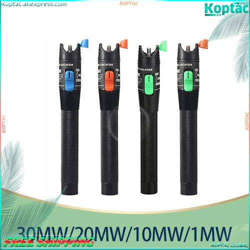 

Preferential Price Laser 30MW/20MW/10MW/1MW Visual Fault Locator, Fiber Optic Cable Tester 10-30Km Range VFL AUA-30 High Quality