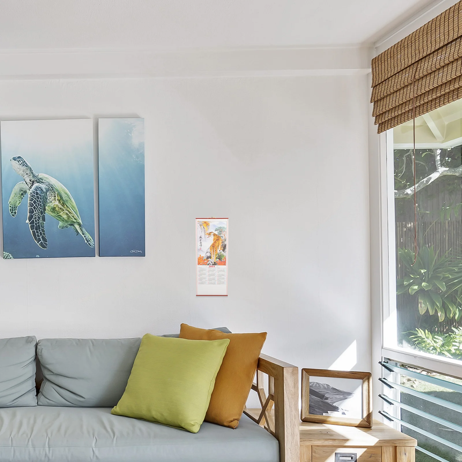 

Подвесной лунный настенный календарь на 2024 год, плотная бумага, разрываемый китайский календарь на год Дракона, декор, традиционный фестивальный планировщик