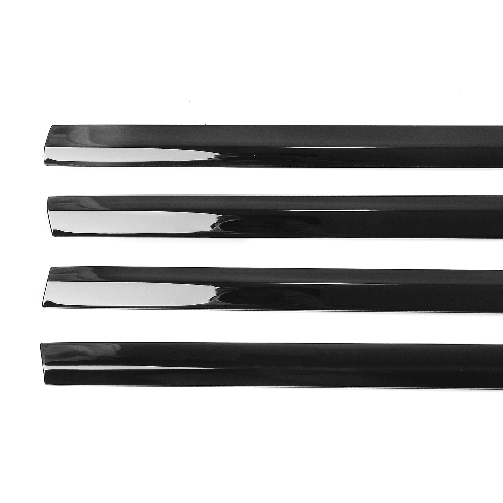 For Mercedes Benz C Class W206 2022-24 Exterior Window Trim Strip Titanium Black Door Waterproof Seal Shade Moulding Decorative