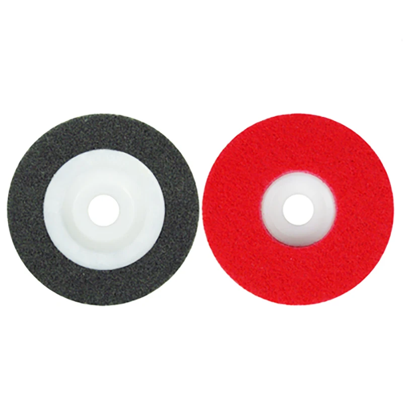 4-Inch Polijstschijf 100*16 Buffing Pad Roestvrij Staal Polijsten Pad Voor Polijsten Machine Nylon Geborsteld Wiel fiber Wiel