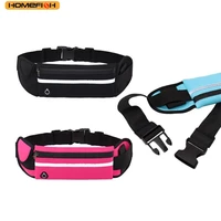 HOMEFISH New Waterproof Sports Waist Bag, Dedicated Close-Fitting Waist Pack for Running and Cycling, Multifunctional Portable 4