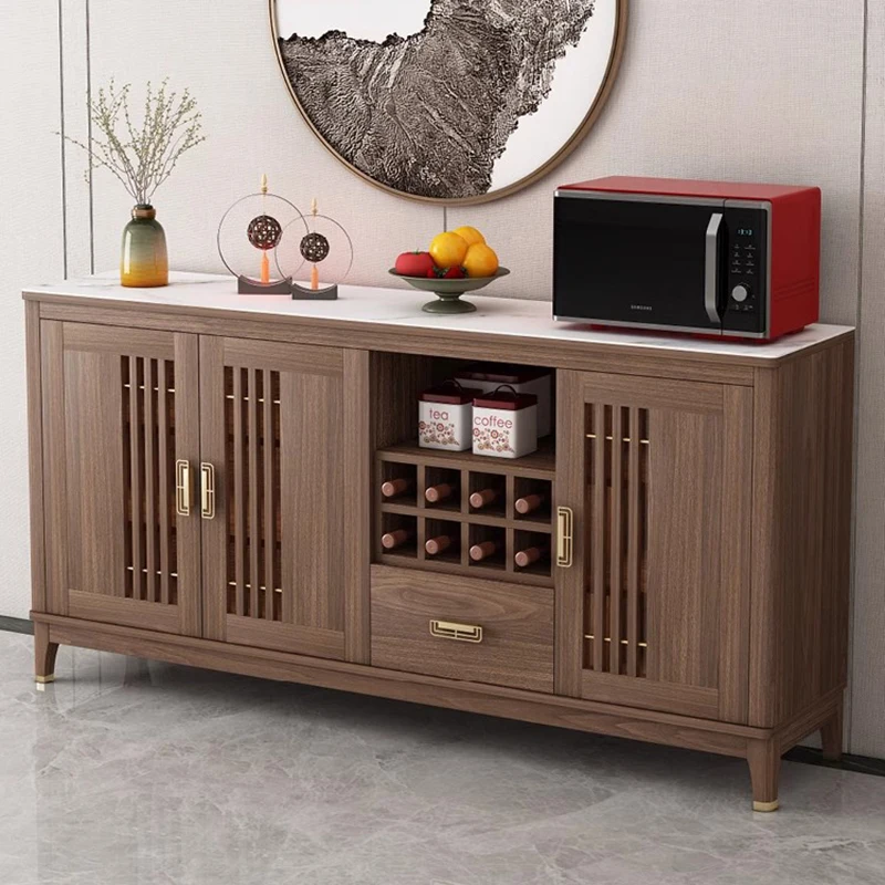 Shelf Farmhouse Sideboards Wood Nordic Buffet Storage Dining Luxury Accent Corner Sideboards Laden Schuhe Schrank Furniture HDH