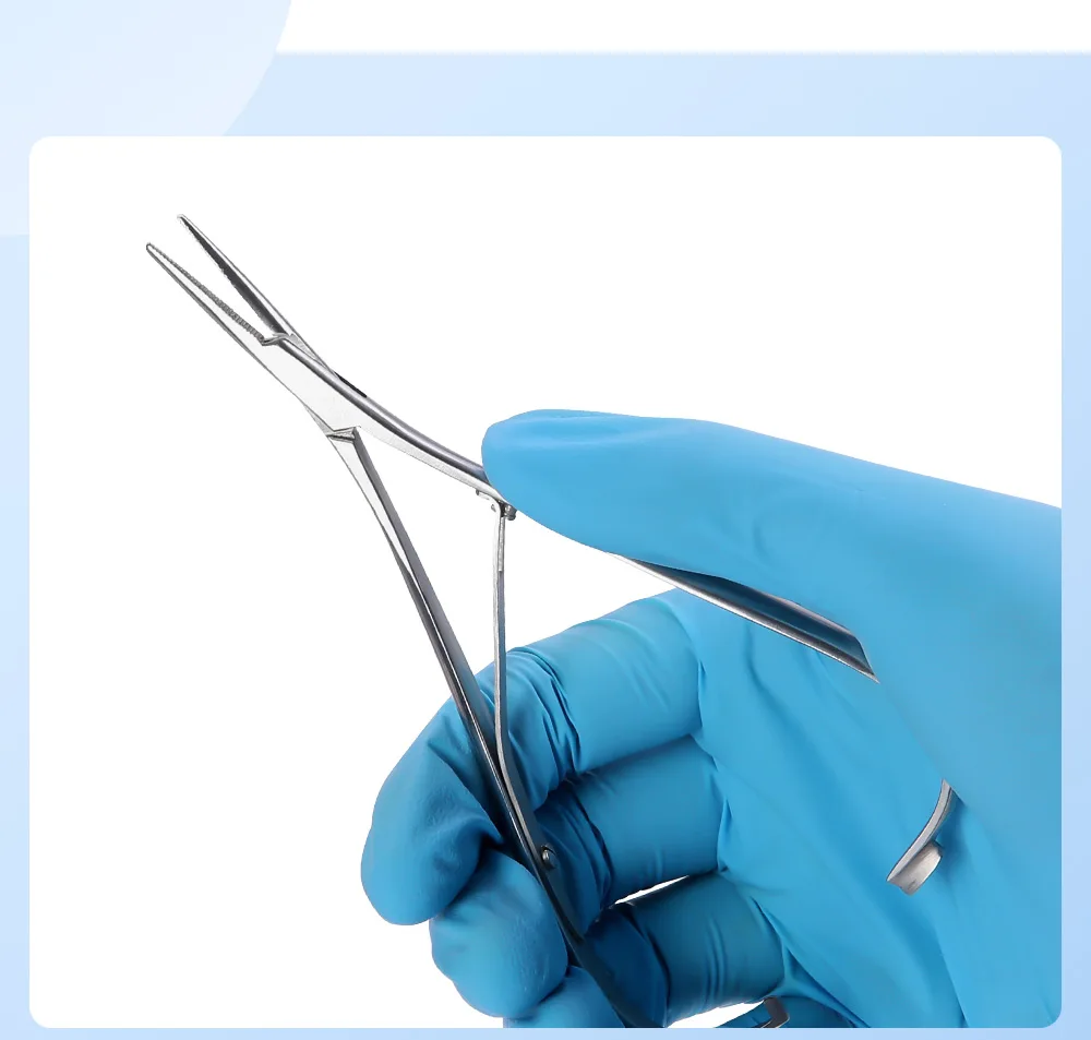 AZDENT Dental Kieferorthopädische Zange Ligatur Krawatte Halter 14 cm Halten Elastische Krawatten Platzieren Zahnmedizin Grundlegende Instrument Werkzeug Zahnärzte – Detail 6