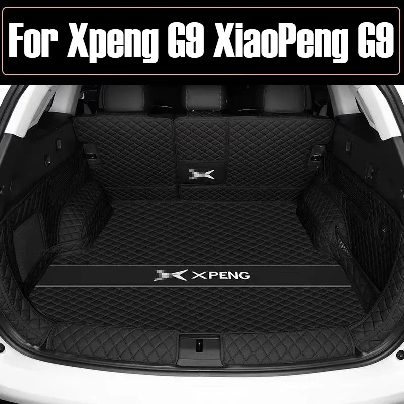 

Автомобильные аксессуары для Xpeng G9 XiaoPeng G9 2023 2024 2025 коврики в багажник водонепроницаемые авто багажник автомобильные индивидуальные защитные накладки для интерьера