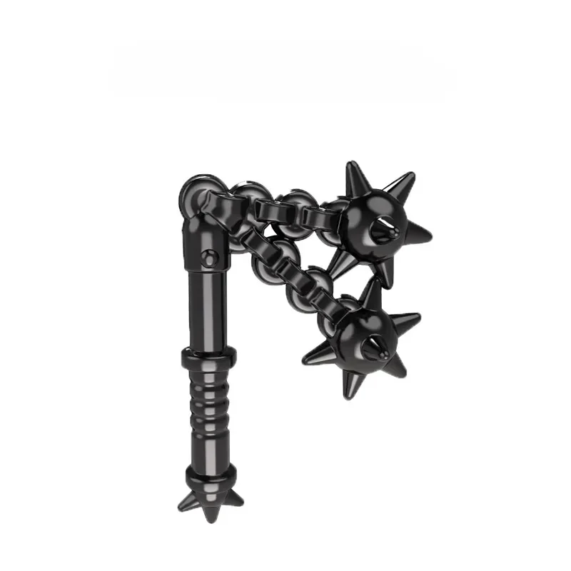 MOC اللبنات رجل الملحقات درع سلاح نماذج الحلي الزخرفية للأطفال DIY بها بنفسك هدايا العيد مجموعات لعبة الأولاد