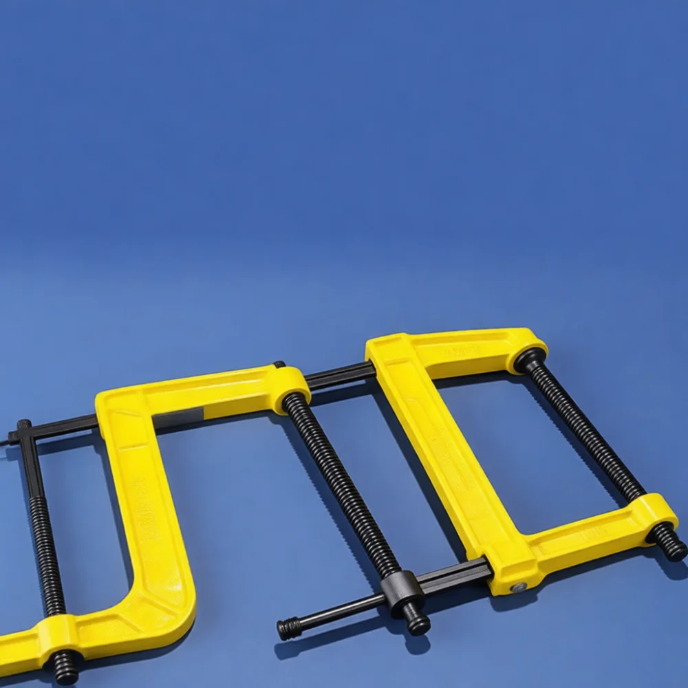 Sturdy G Clamp Quick Clamping Woodworking Fixture Heavy Duty Casting Hardware For Yujian Wood Crafting Assembly Tool