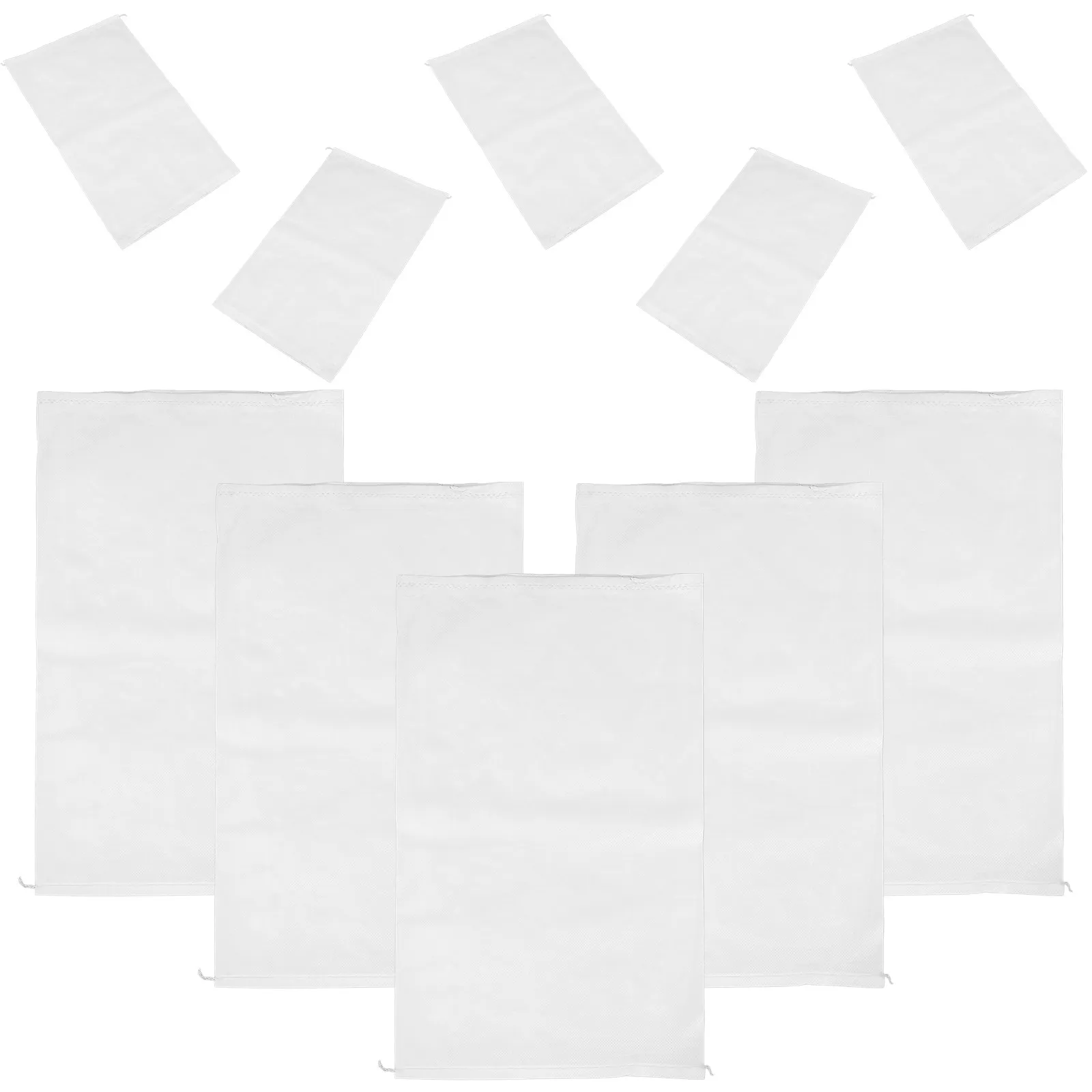 20Pcs Waterproof PP Flooding Barrier Bags Thickened Multi-Function Sand Bags House Moving Storage Large Packing Pouches