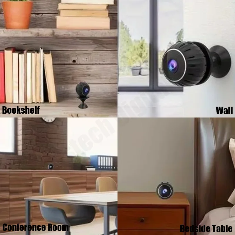 X10 4K Camera WiFi Wireless Monitor Remote Monitor Camcorders Security Protection Baby Monitor Smart Home Mini Camcorder 2025NEW