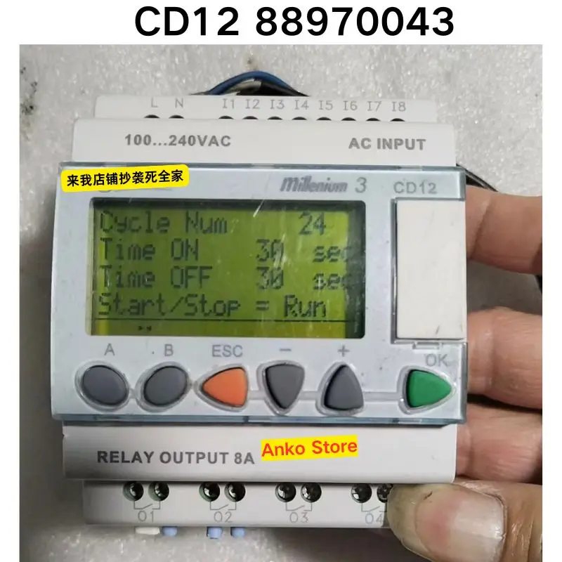 Second-hand test OK ，CD12 88970043 Logic Controller