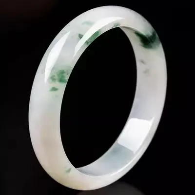 Natural Myanmar Jade 54mm-62mm bracelet exquisite princess bracelet to send girlfriend to send mother Hetian jade