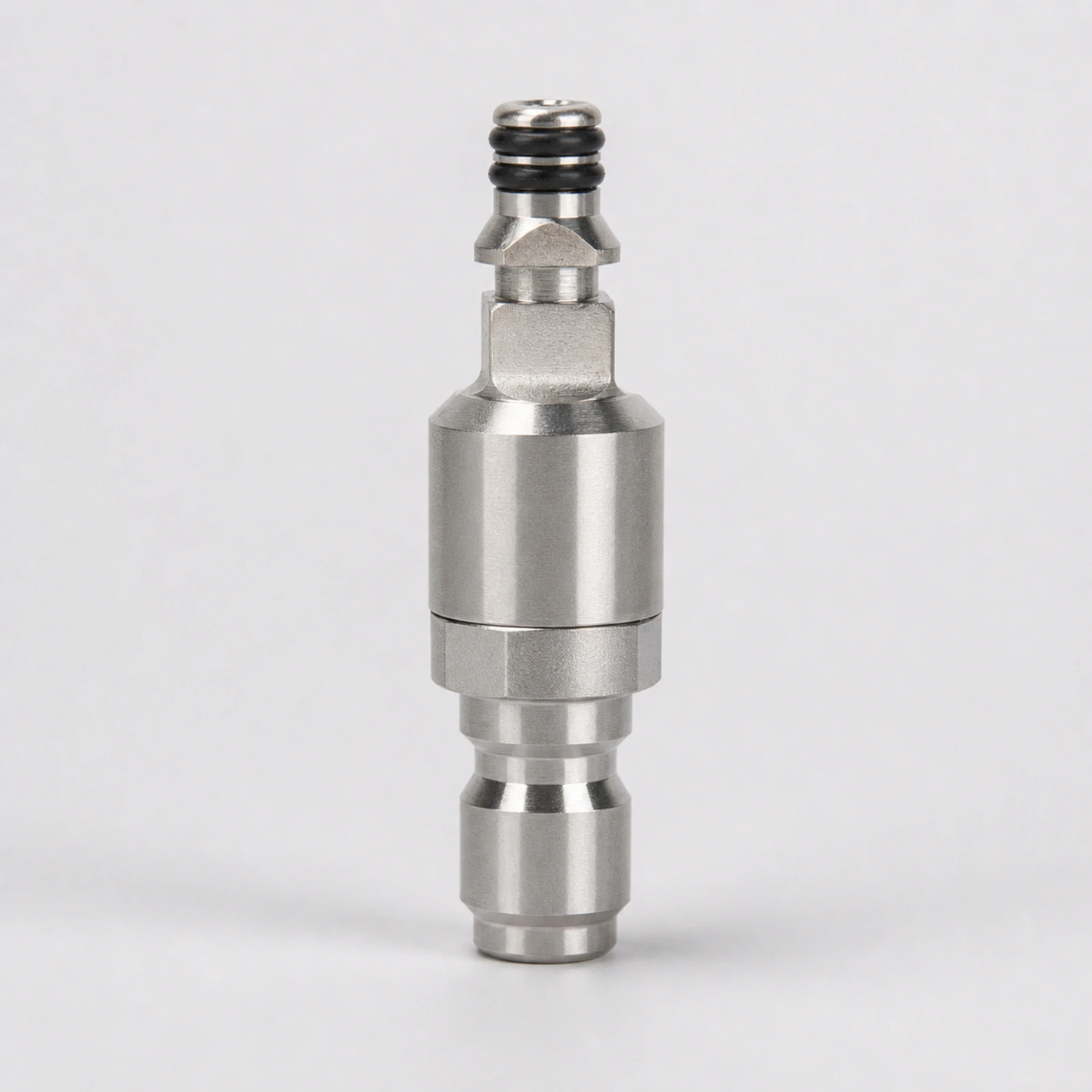 Pressure-Washer Hose Adapter Stainless Steel Pressure Washer Hose Adapter Fittings Self-Locking for Garage, Workshop