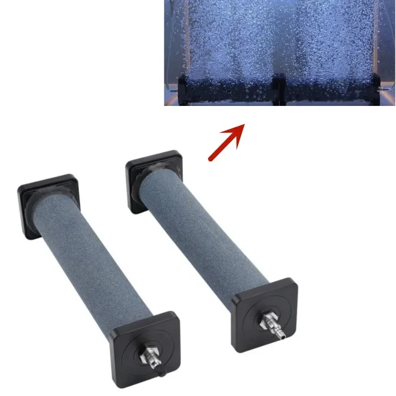 High Quality Aquarium Air Stone Cylinder Bubble Diffuser Airstones Fish Tank Aerator Pump Hydroponic Oxygen Plate Acuario
