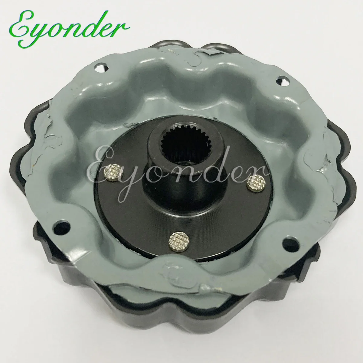 Compressor Magnetic Clutch Metal Hub Front Plate Rubber Boot for DENSO 7SEU17C for Mercedes-Benz Mercedes Benz VAG Cayenne