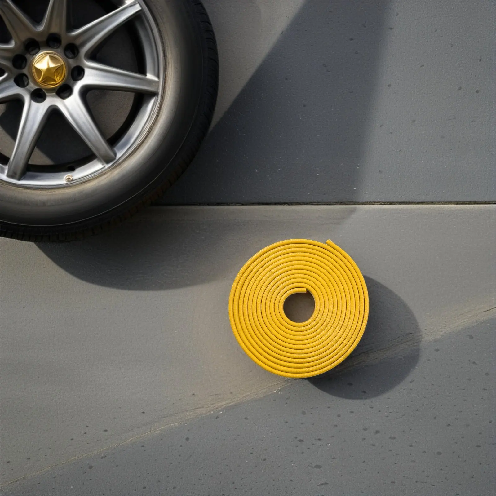 

Car Door Guards Trim Rubber Seal Protection Yellow Seal Strips Car Door Edge Durable Anti-Leak Soundproof Dust Resistant