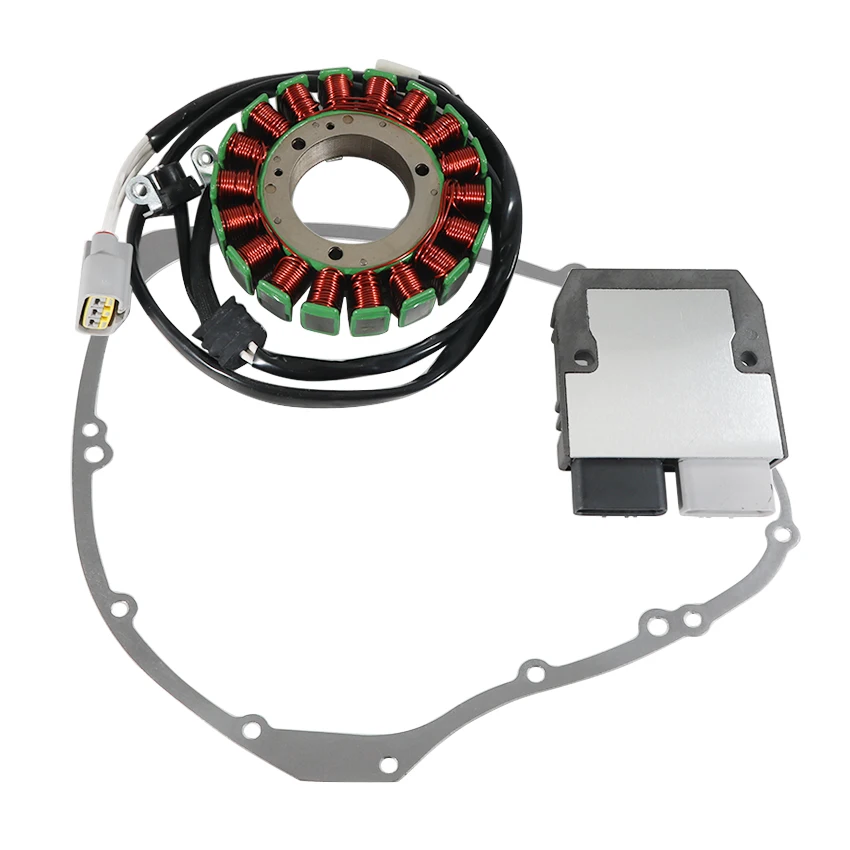 Passend für Yamaha XVS950A XVS950CT V-Star XVS950C XVS950 XVS950CR SCR950 Racer Bolt R-Spec Regulator Magneto Stator Coil Gasket Ki – Detail 4