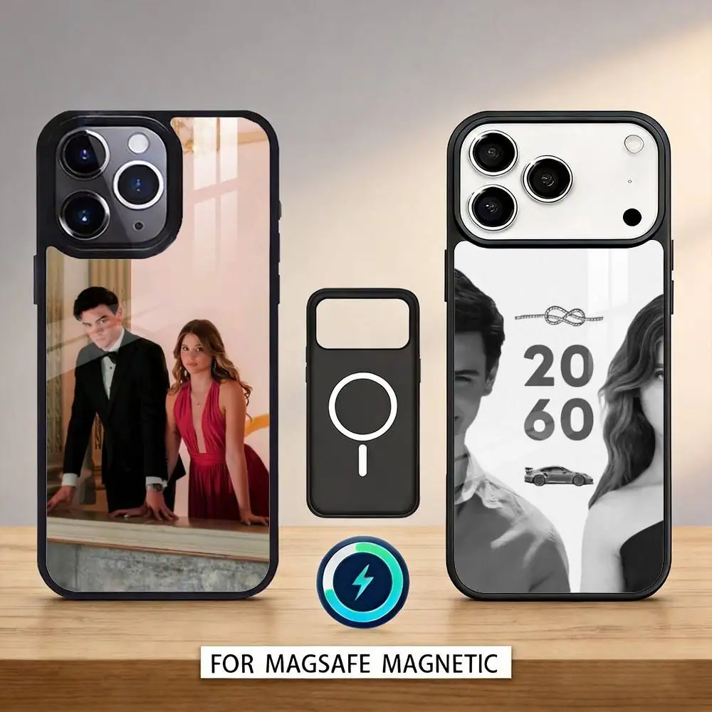 

C-Culpa Tuya MIA Phone Case Magnetic For iPhone17 16 15 14 13 12 Pro Max For Magsafe Wireless Charging Cover
